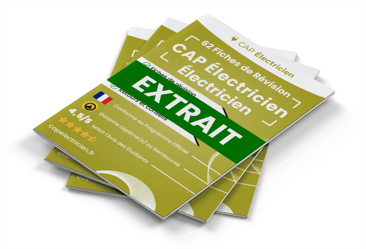 Extrait Fiches Révision gratuites CAP Électricien